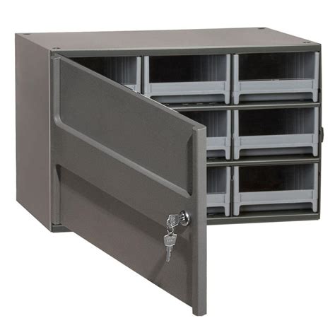 shallow steel parts cabinet|Small Parts Cabinets .